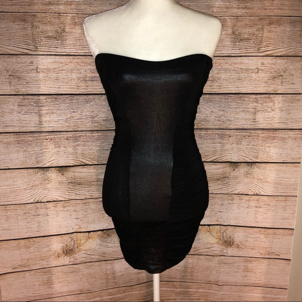 Symphony Sexy Bodycon Black Dress